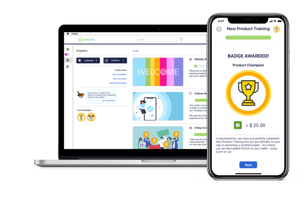 Whistle is designed to improve service partner performance