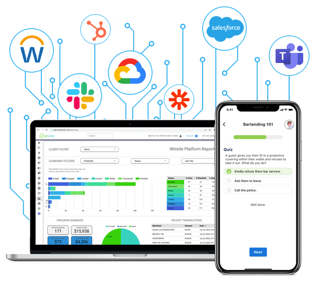 Whistle integrations