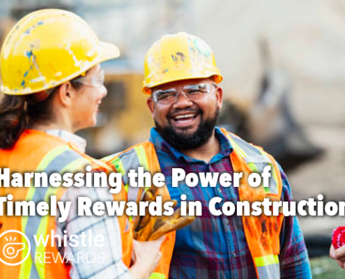 Timely reward in construction