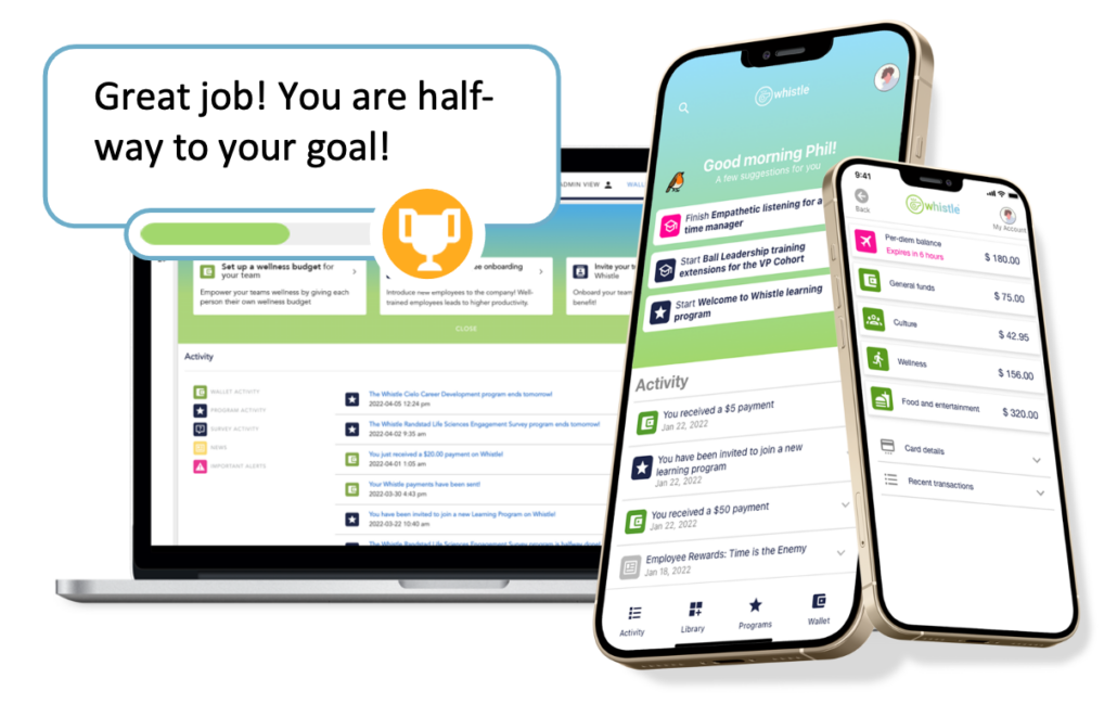 The Whistle Rewards App